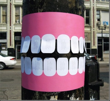 Cheap-Local-Dentist-Guerrilla-Marketing-Paper-Teeth-on-Trees.jpg
